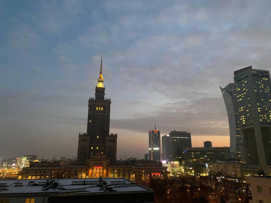 New Apartment With Magnificent View Varşovia Exterior foto